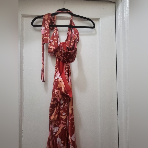 Jcrew Floral Cut-Out Maxi Dress - Picture 10 of 10